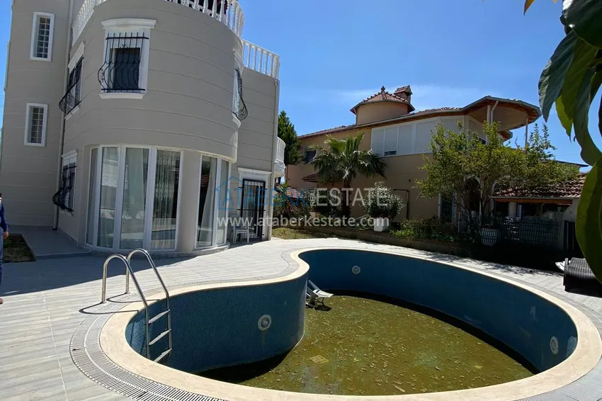 House with pool, sea view in Avsallar 1 