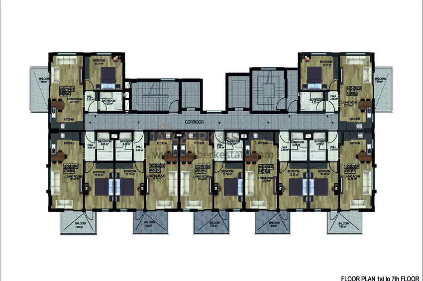 Buy cheap A new comfort-comfort residential complex in the Demirtash area! 4 