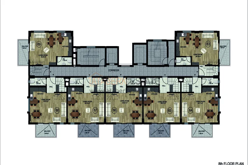 Buy cheap A new comfort-comfort residential complex in the Demirtash area! 5 