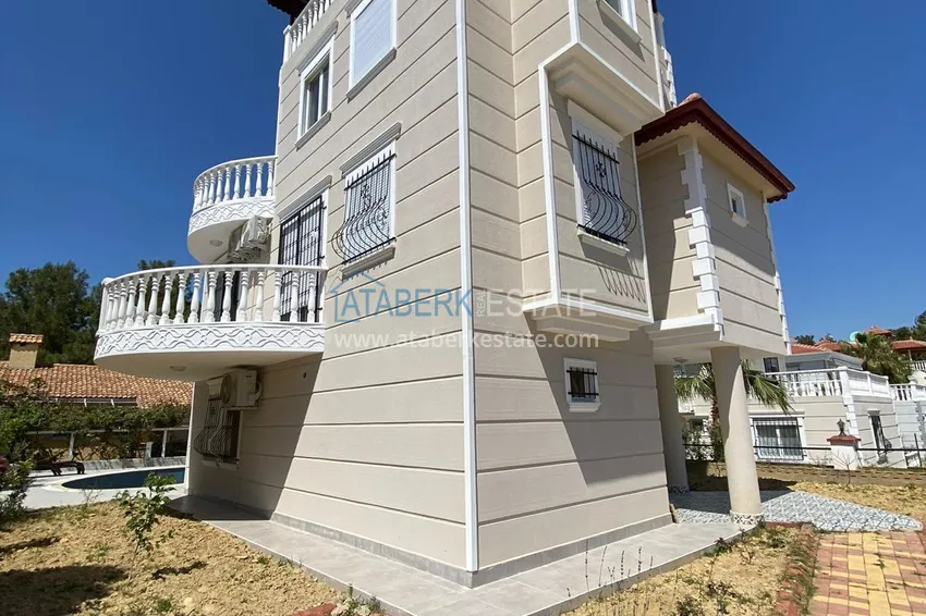 House with pool, sea view in Avsallar 4 