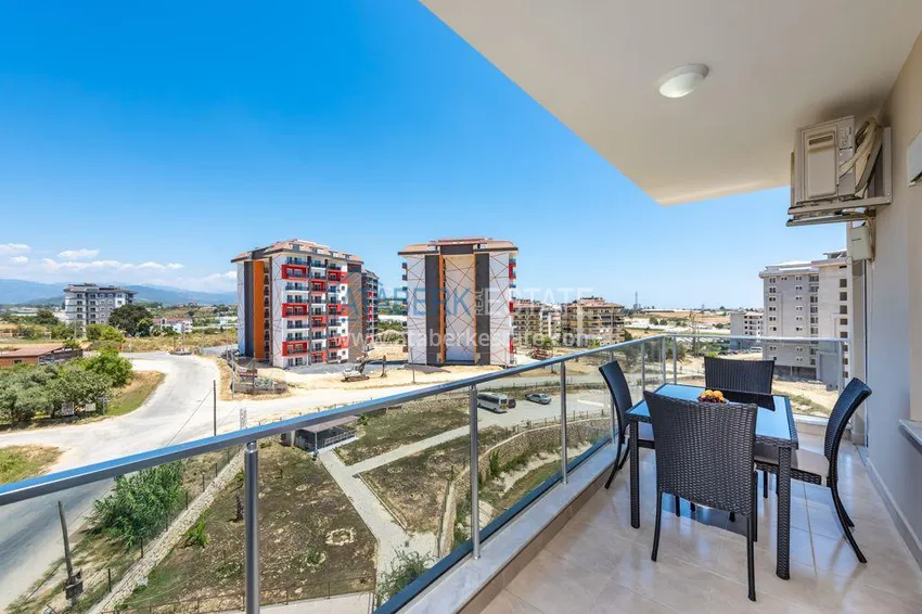 Purchase  Apartment in Avsallar good repair, separate kitchen, open view of the mountains 10 