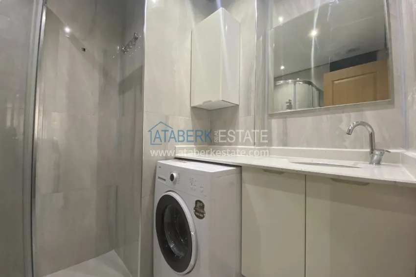 Purchase  Rent a studio in Mahmutlar with furniture in a complex on the first coastline B42 13 