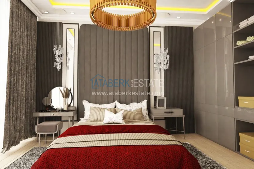 Purchase  New investment project of a family residential complex in Alanya 6 
