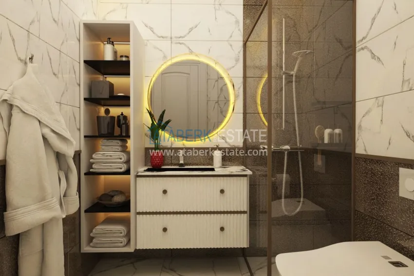 Purchase  New investment project of a family residential complex in Alanya 14 