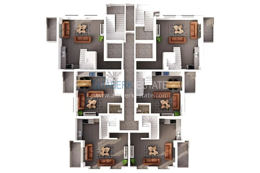 Buy cheap Investment-profitable project of a residential complex in Mahmutlar 3 