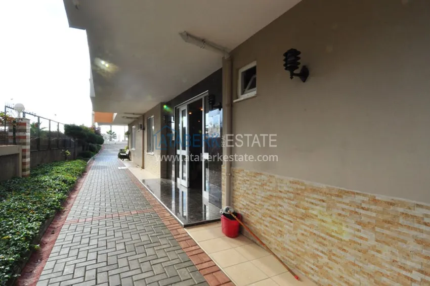 Apartment in Kestel with furniture in a complex on the first coastline 12 