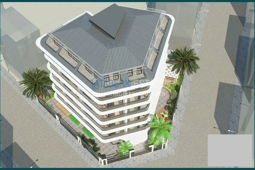 A new investment-attractive project of a residential complex in the center of Alanya 13 