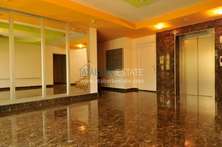 Apartment in Kestel with furniture in a complex on the first coastline 15 