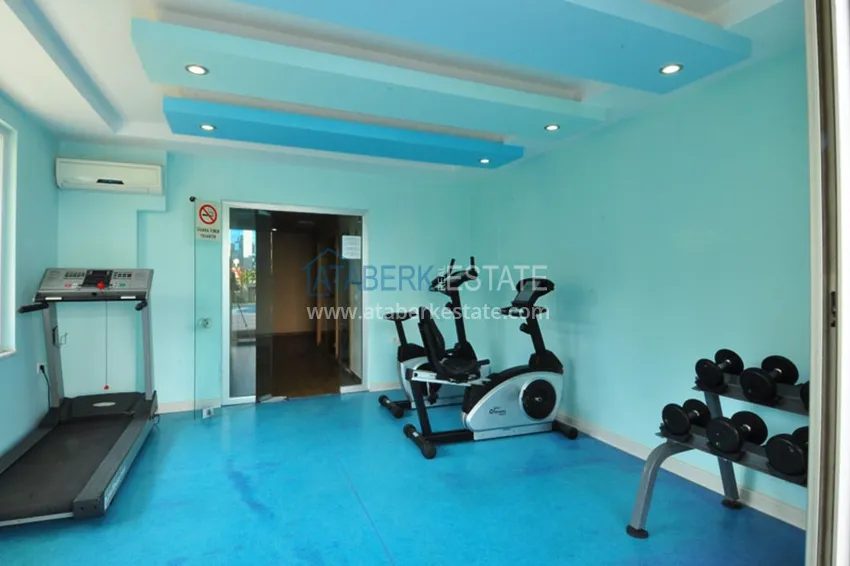 Apartment in Kestel with furniture in a complex on the first coastline 17 