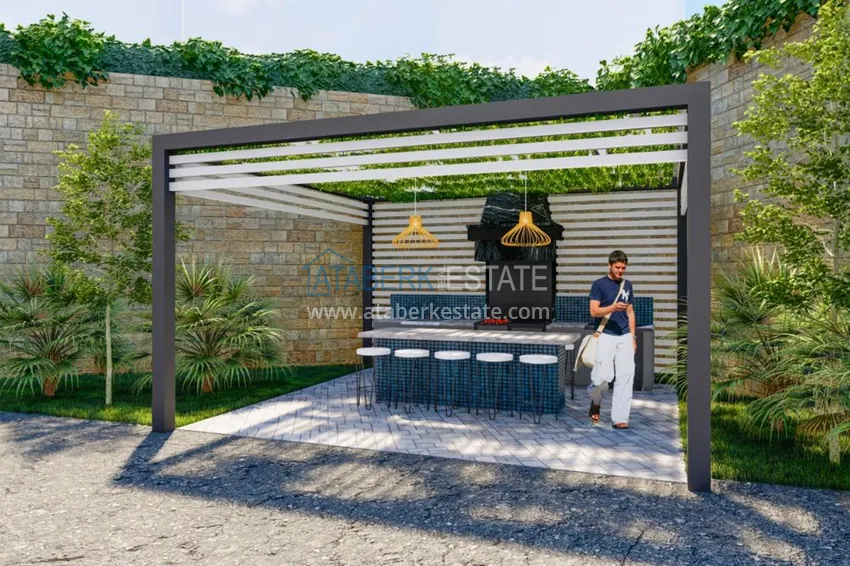 New project of a luxury residential complex in the Kestel area 21 