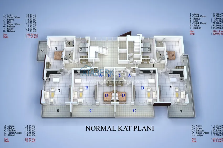 Buy cheap New residential complex of comfortable apartments in Mahmutlar 1 