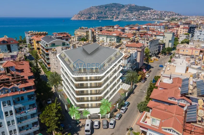 A new investment-attractive project of a residential complex in the center of Alanya 1 