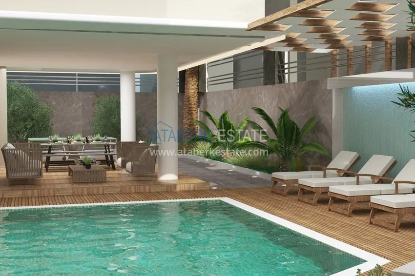 A new investment-attractive project of a residential complex in the center of Alanya 15 