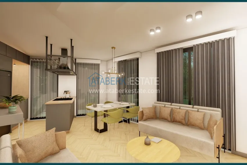 Purchase  A new investment-attractive project of a residential complex in the center of Alanya 10 