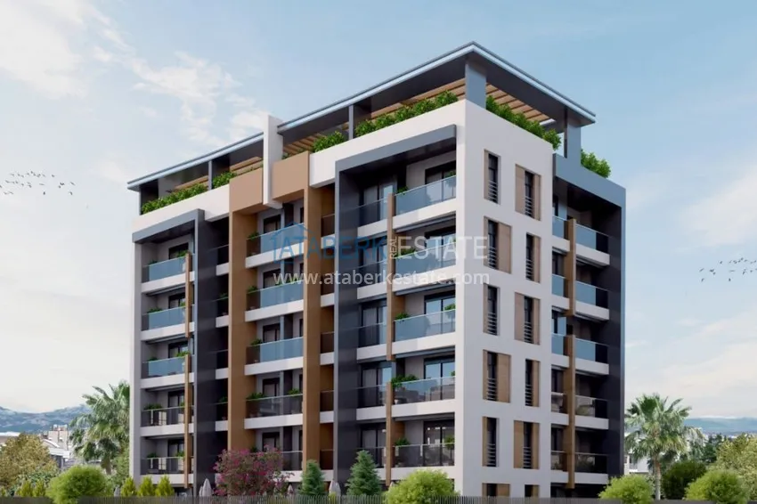New investment-attractive project of a residential complex in Antalya 1 