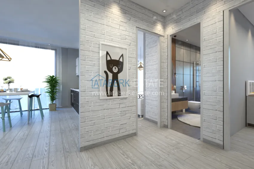 Purchase New luxury project of a residential complex in Alanya - Tepe mountain area 3 