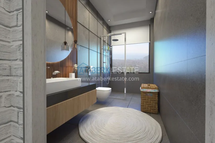 Purchase New luxury project of a residential complex in Alanya - Tepe mountain area 5 