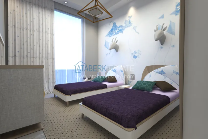 Purchase New luxury project of a residential complex in Alanya - Tepe mountain area 6 
