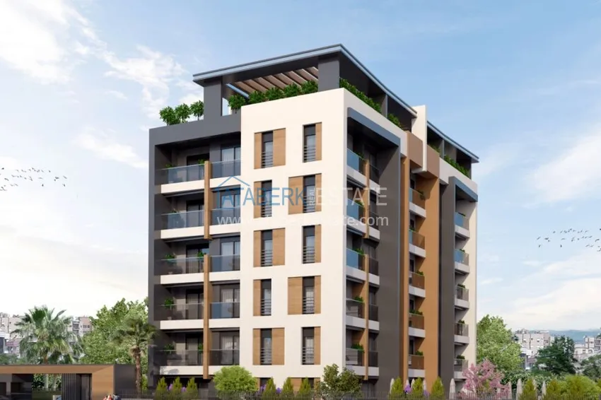 New investment-attractive project of a residential complex in Antalya 2 