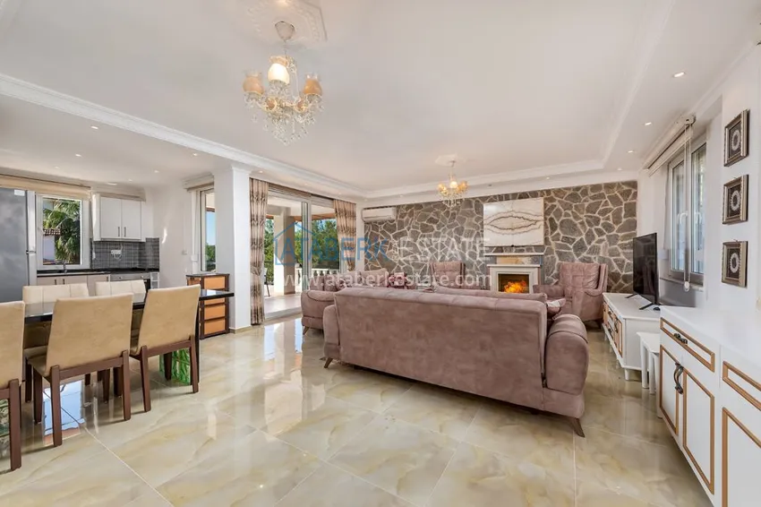 Purchase Furnished villa in Avsallar with mountain views and private pool 2 