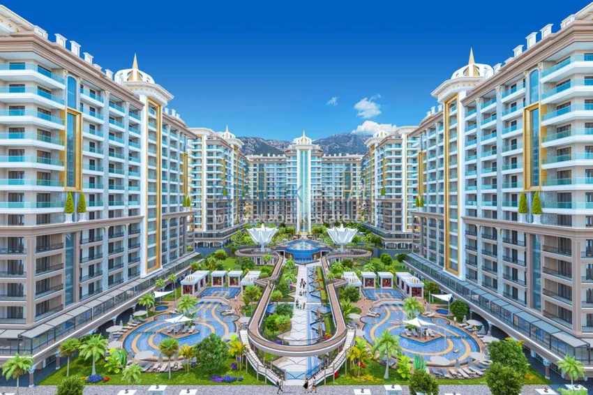 Apartment in Mahmutlar from an investor in a complex under construction 1 