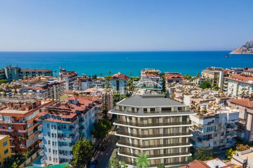 A new investment-attractive project of a residential complex in the center of Alanya 2 