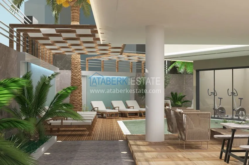 A new investment-attractive project of a residential complex in the center of Alanya 16 
