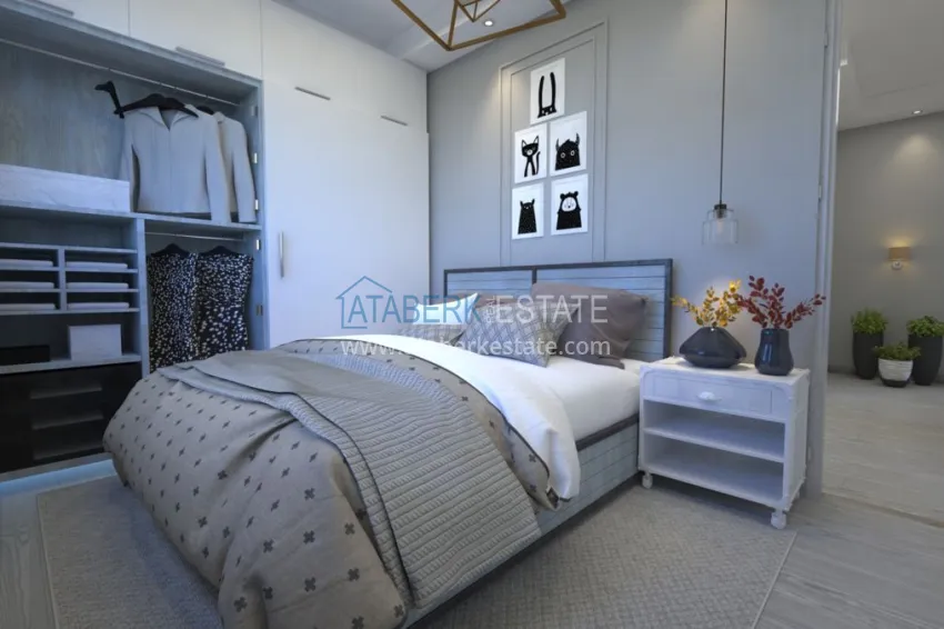 Purchase New luxury project of a residential complex in Alanya - Tepe mountain area 14 