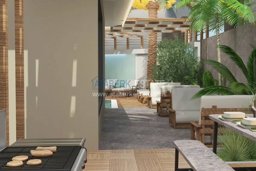 A new investment-attractive project of a residential complex in the center of Alanya 17 