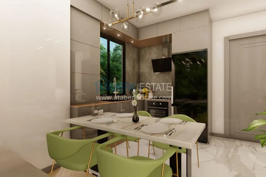 Purchase  A new investment-attractive project of a residential complex in the center of Alanya 3 