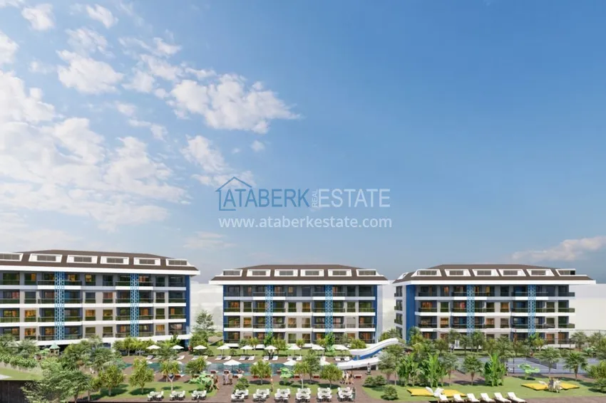 New project of a luxury residential complex in the Kestel area 5 