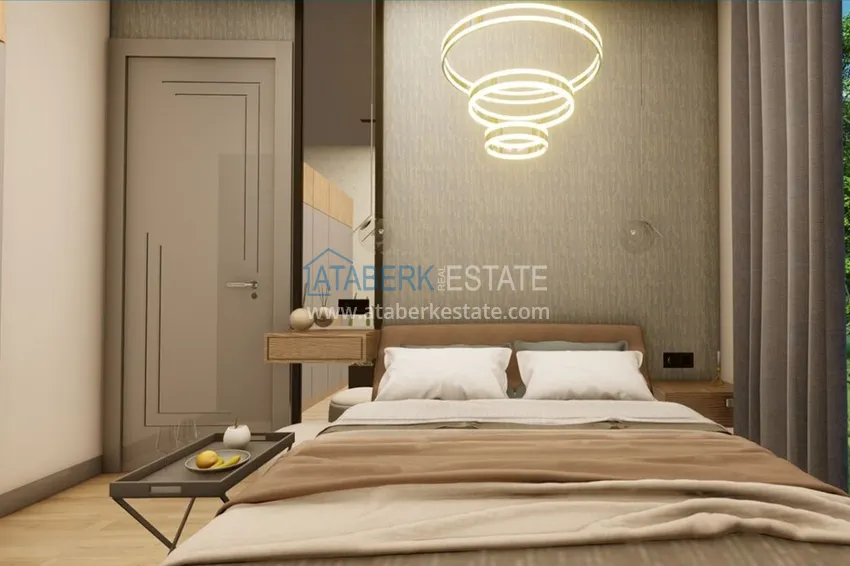 Purchase  A new investment-attractive project of a residential complex in the center of Alanya 4 