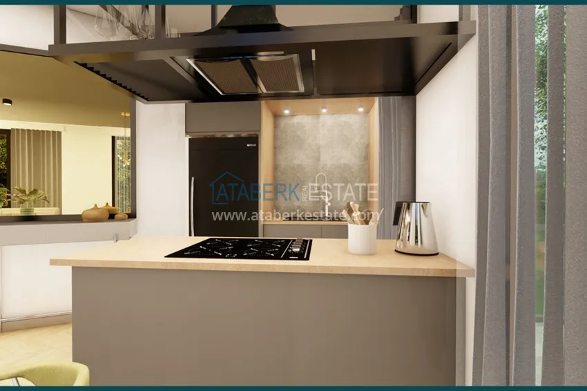 Purchase  A new investment-attractive project of a residential complex in the center of Alanya 13 