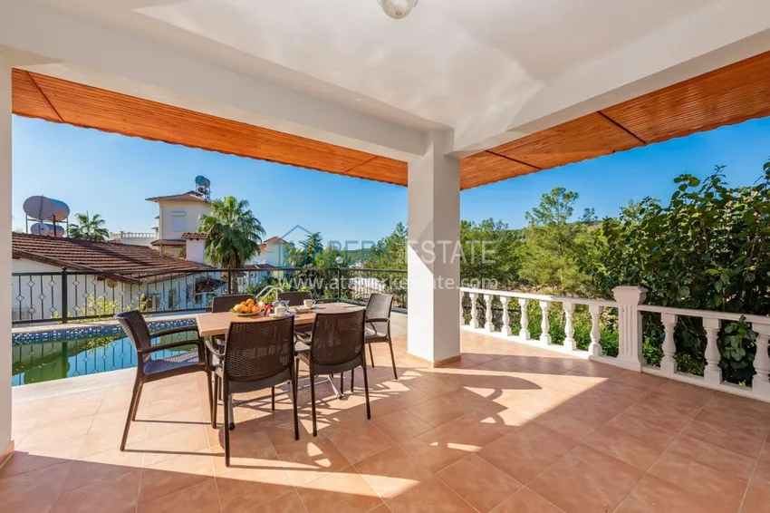 Purchase Furnished villa in Avsallar with mountain views and private pool 5 