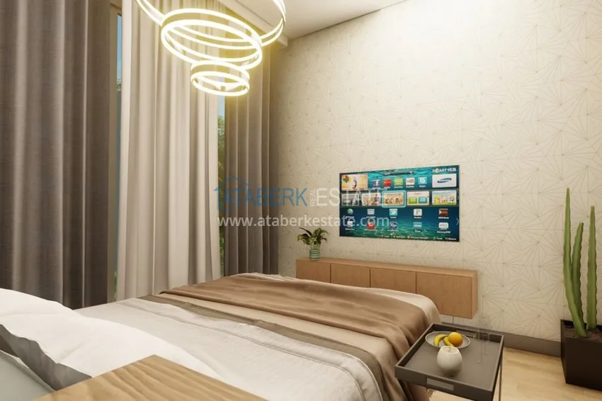 Purchase  A new investment-attractive project of a residential complex in the center of Alanya 5 