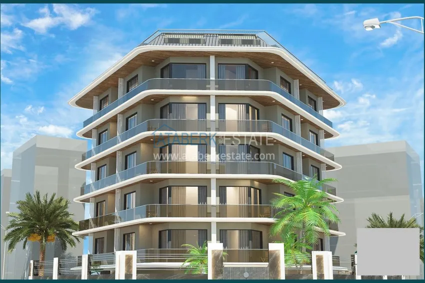 A new investment-attractive project of a residential complex in the center of Alanya 6 