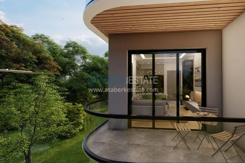 Purchase  A new investment-attractive project of a residential complex in the center of Alanya 6 