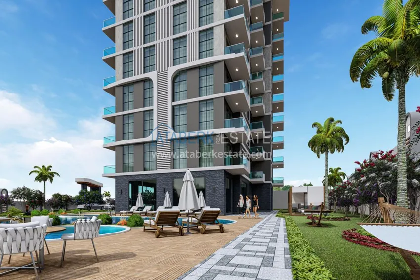 Investment-profitable project of a residential complex in Mahmutlar 7 