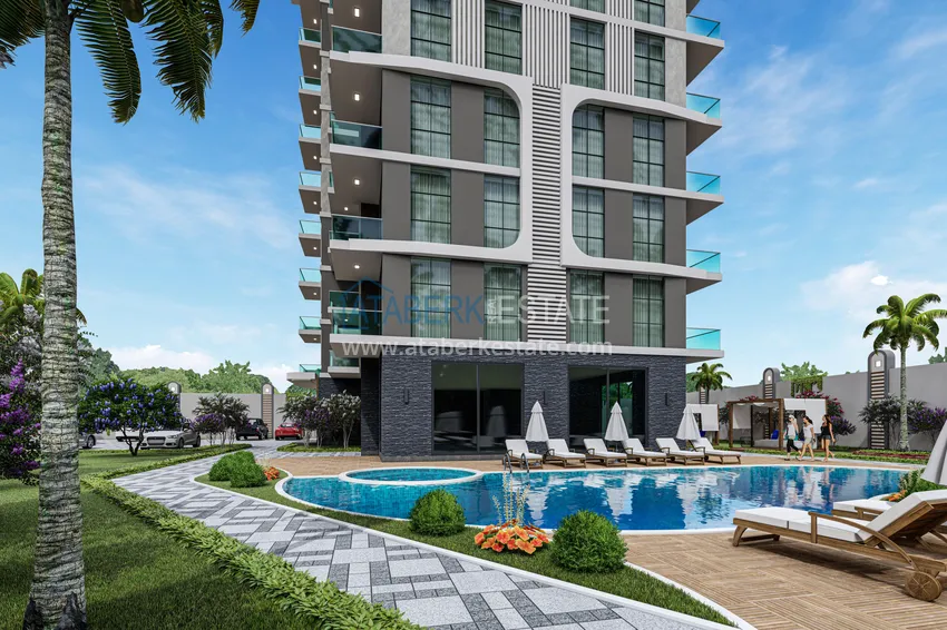 Investment-profitable project of a residential complex in Mahmutlar 8 