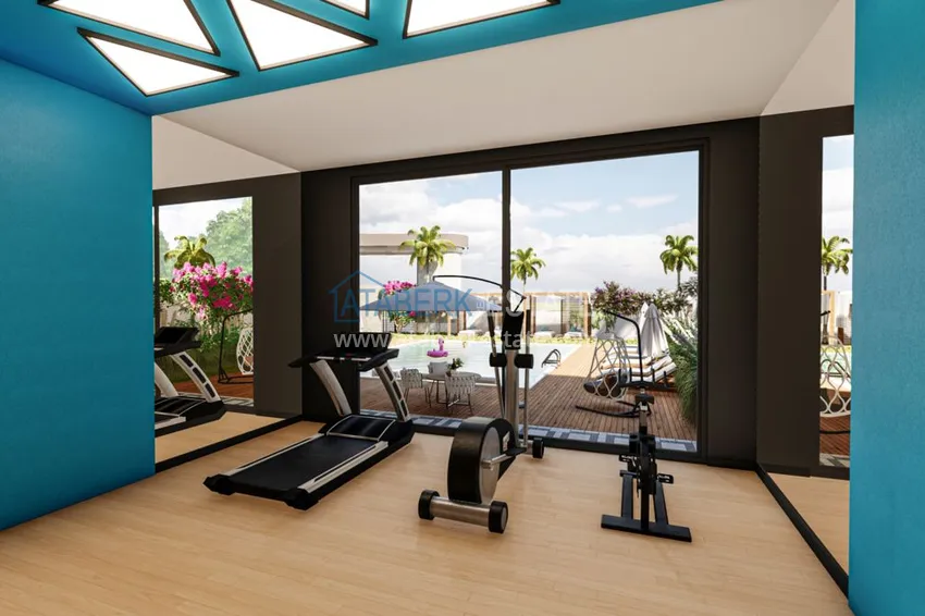 New project of a modern residential complex in the Avsallar area 12 