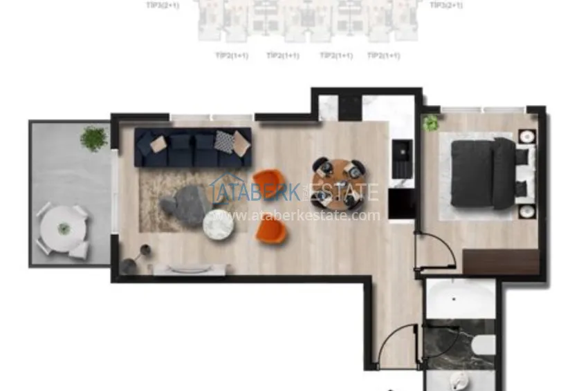 Buy cheap New residential complex! Affordable apartments directly from the developer in Avsallar, Alanya  5 