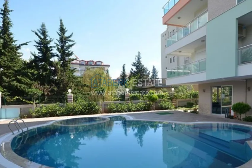 Apartment in Kestel with furniture in a complex on the first coastline 7 