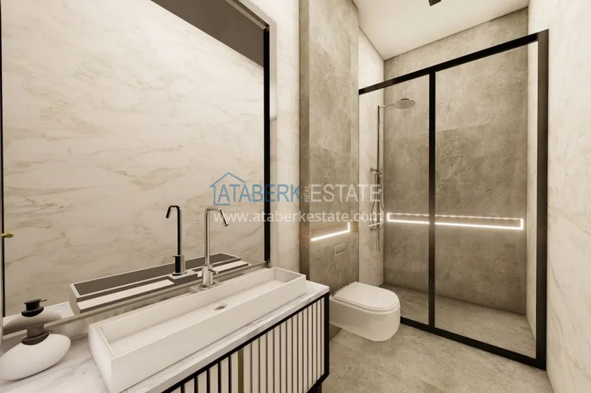 Purchase  A new investment-attractive project of a residential complex in the center of Alanya 8 