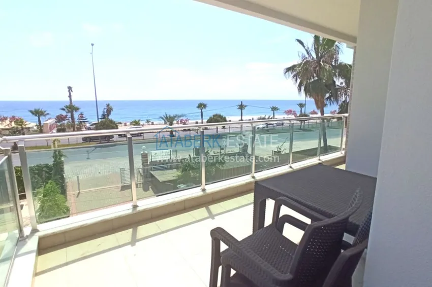 Purchase  Apartment in Kestel with furniture in a complex on the first coastline 9 