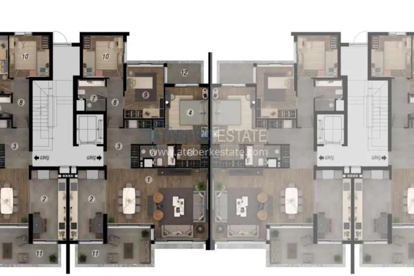 Buy cheap Apartments in Antalya, Konyaalti district with installment payment from the developer 2 