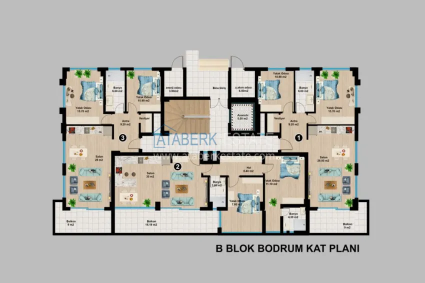 Buy cheap New luxury project of a residential complex in Alanya - Tepe mountain area 5 