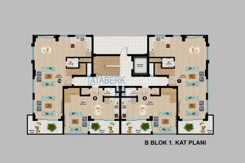 Buy cheap New luxury project of a residential complex in Alanya - Tepe mountain area 7 