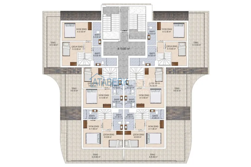 Buy cheap Investment-profitable project of a residential complex in Mahmutlar 9 