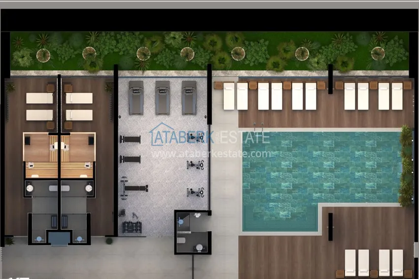 Buy cheap Apartments in Antalya, Konyaalti district with installment payment from the developer 5 