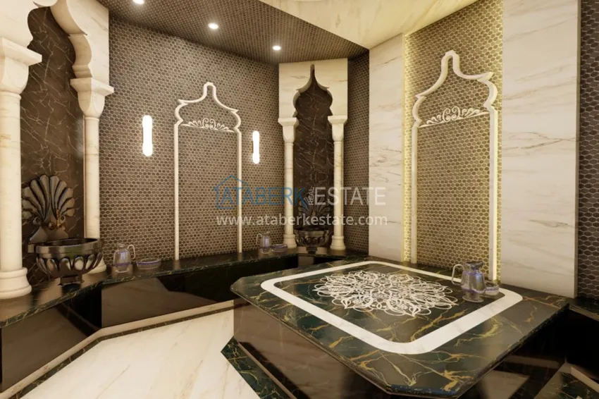 A new investment-attractive project of a residential complex in the center of Alanya 26 